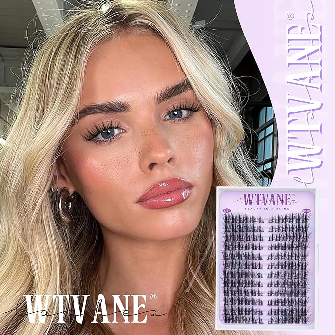 Wispy Lash Clusters Spiky Eyelash Clusters Left & Right Cluster Eyelashes Extensions Cat Eye Lashes Clusters 8-16mm Individual Lash Extension DIY by Wtvane
