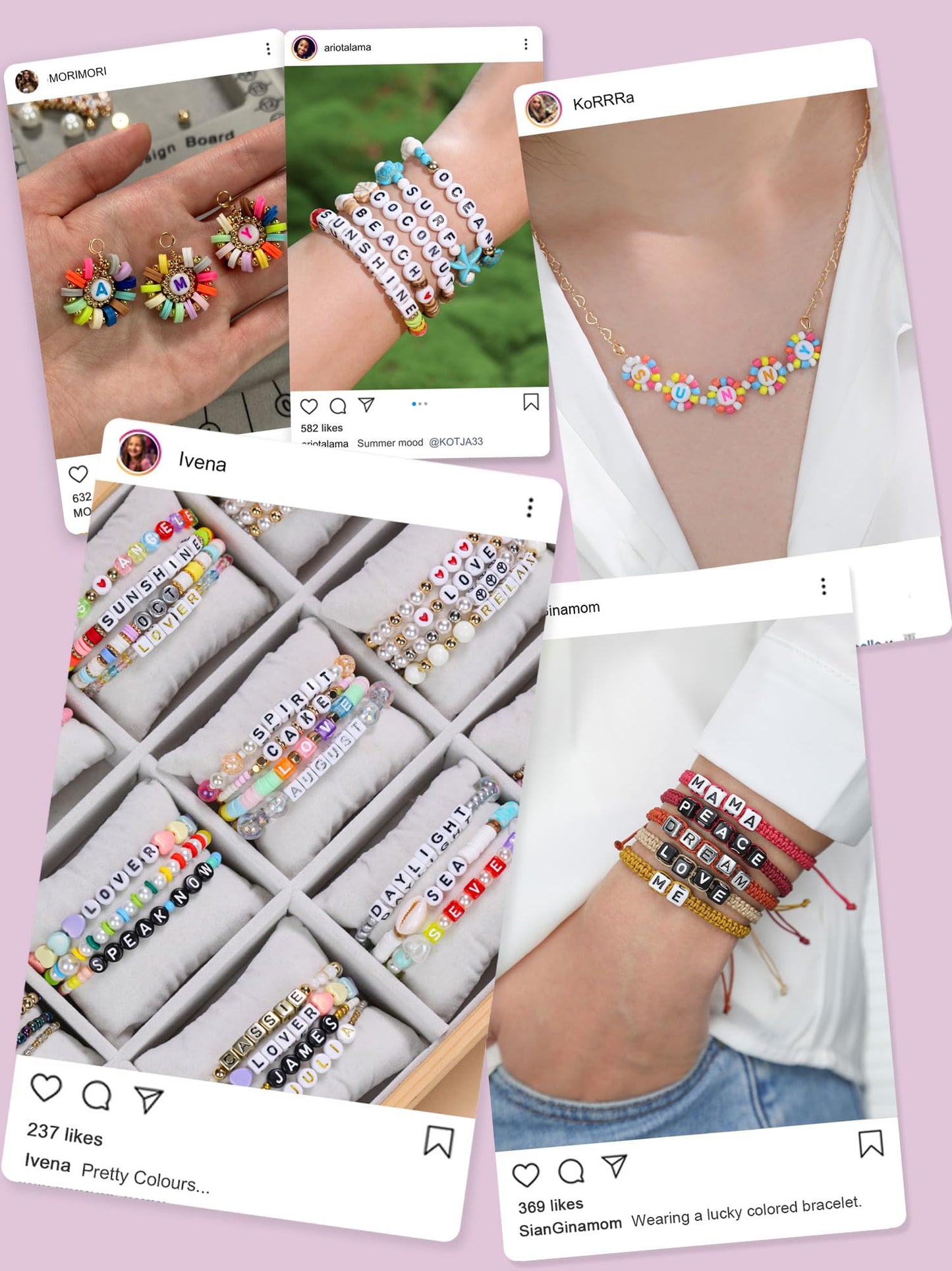 DoDoBeads Gold Letter Beads for Bracelets - 1270Pcs Square Acrylic A-Z with Extra Vowels, Numbers and Spacers - Ideal for Necklaces and Friendship Kits