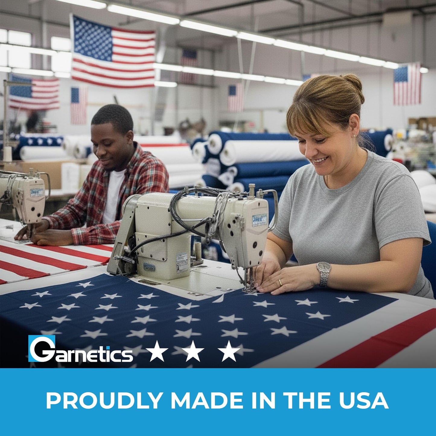 American Flag | American Flags for Outside 4X6 |100% Made in USA Flags-not imported - US Flag 4X6 American Flag Heavy Duty Outdoor with Embroidered Stars and Sewn Stripes | Flag for Outside-FMAA CERTIFIED