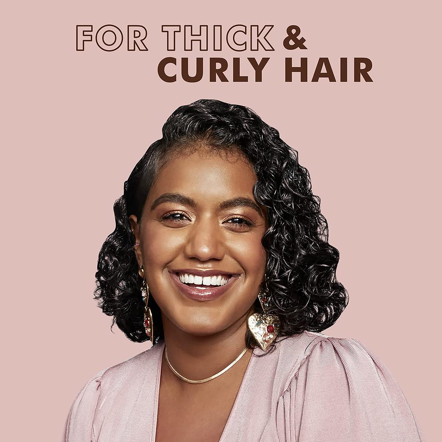 SheaMoisture Curl and Shine Conditioner For Thick, Curly Hair Coconut and Hibiscus Sulfate Free, 13 Fl Oz (Pack of 2)