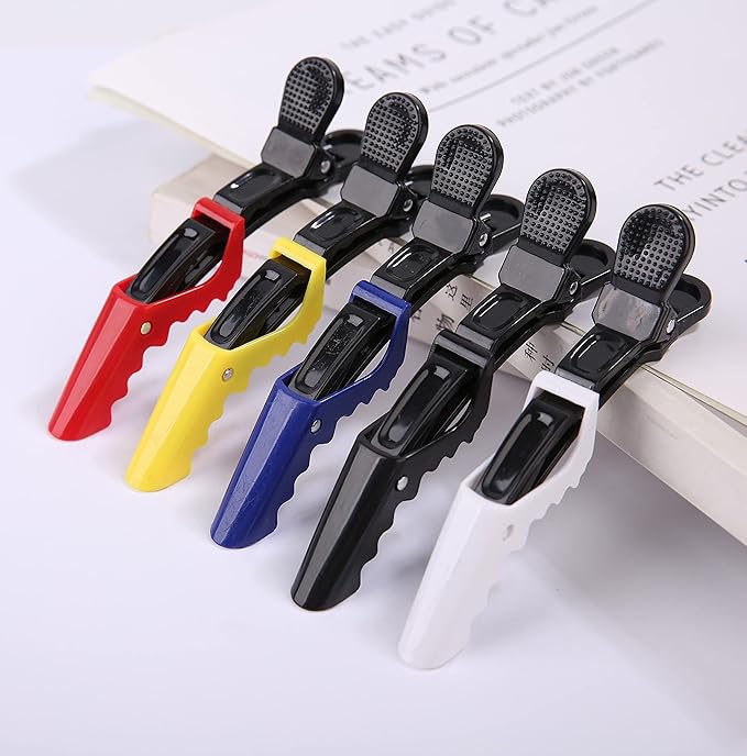 HH&LL 30pcs Alligator Styling Sectioning Hair Clips (15 Colors)