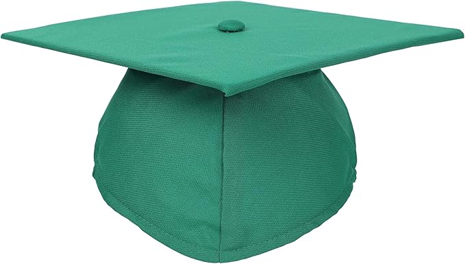 Unisex Adult Matte Graduation Cap with Tassel Year Charm