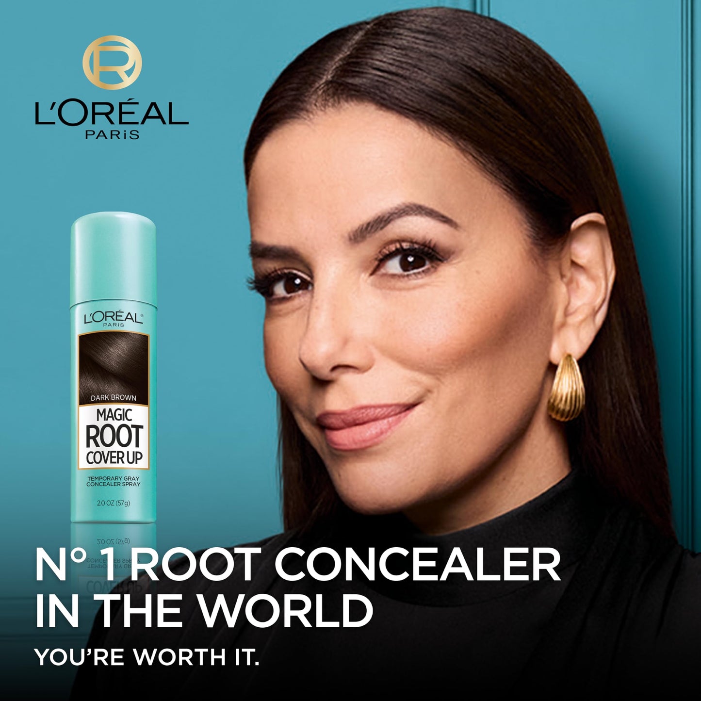 L'Oreal Paris Magic Root Cover Up Gray Concealer Spray Red 2 oz.(Packaging May Vary) (Pack of 2)