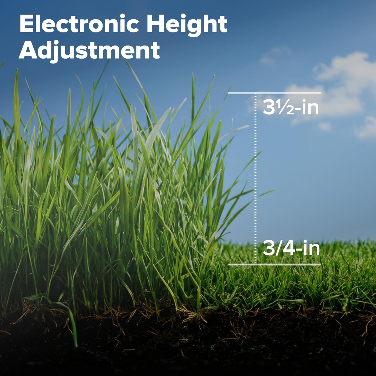 Greenworks C30Z Wire-Free Robotic Lawn Mower, up to 3/4 Acre, RTKVision Navigation, 24-Degree Slope Climbing, Smart Obstacle Avoidance, App Control with Electric Height Adjustment