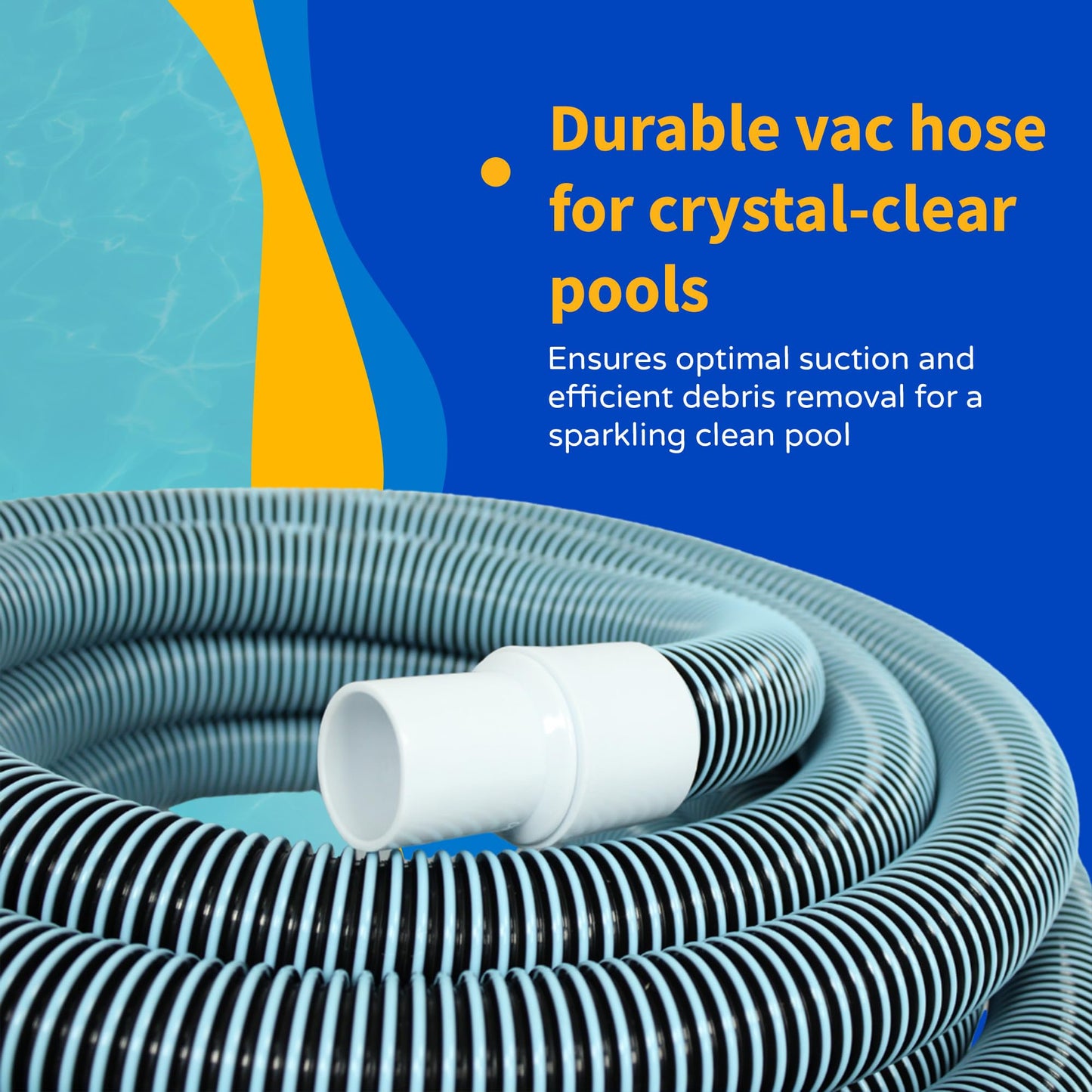 Haviland 18 ft. x 1-1/4 in. Premium Pool Vacuum Hose