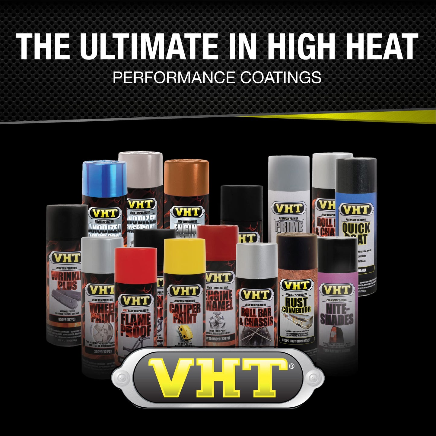 VHT SP128 550° Engine Enamel High Heat Spray Paint – Gloss Yellow – 11 oz. Aerosol Can