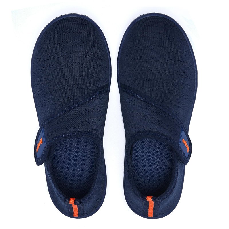 Racqua Kids Water Shoes Boys Girls Quick Dry Barefoot Lightweight Beach Sport Aqua Shoes Swim Pool Walking Surfing Boating Shoes Little Kid Blue/Orange 13