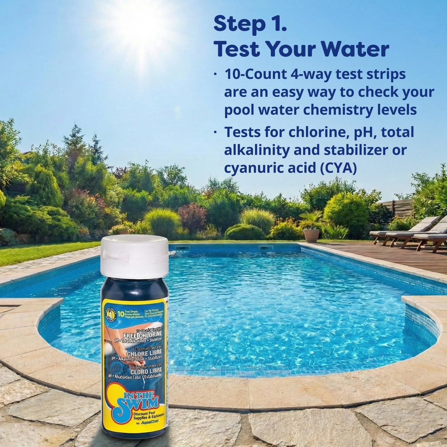 In The Swim Pool Super Opening Chemical Start Up Kit - Above Ground and In-Ground Swimming Pools - Up to 35,000 Gallons