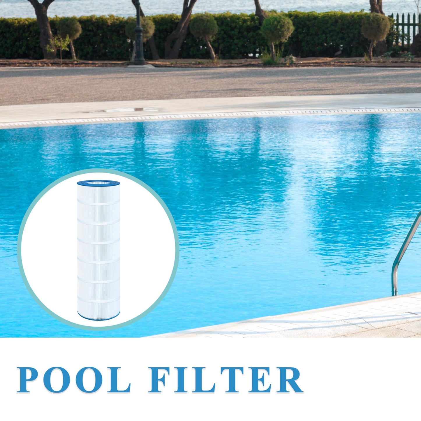Chryseos Pool Filter Compatible with CC200, Clean & Clear 200, C-9419, PAP200, FC-0688, 59054400, R173217, 1 Pack
