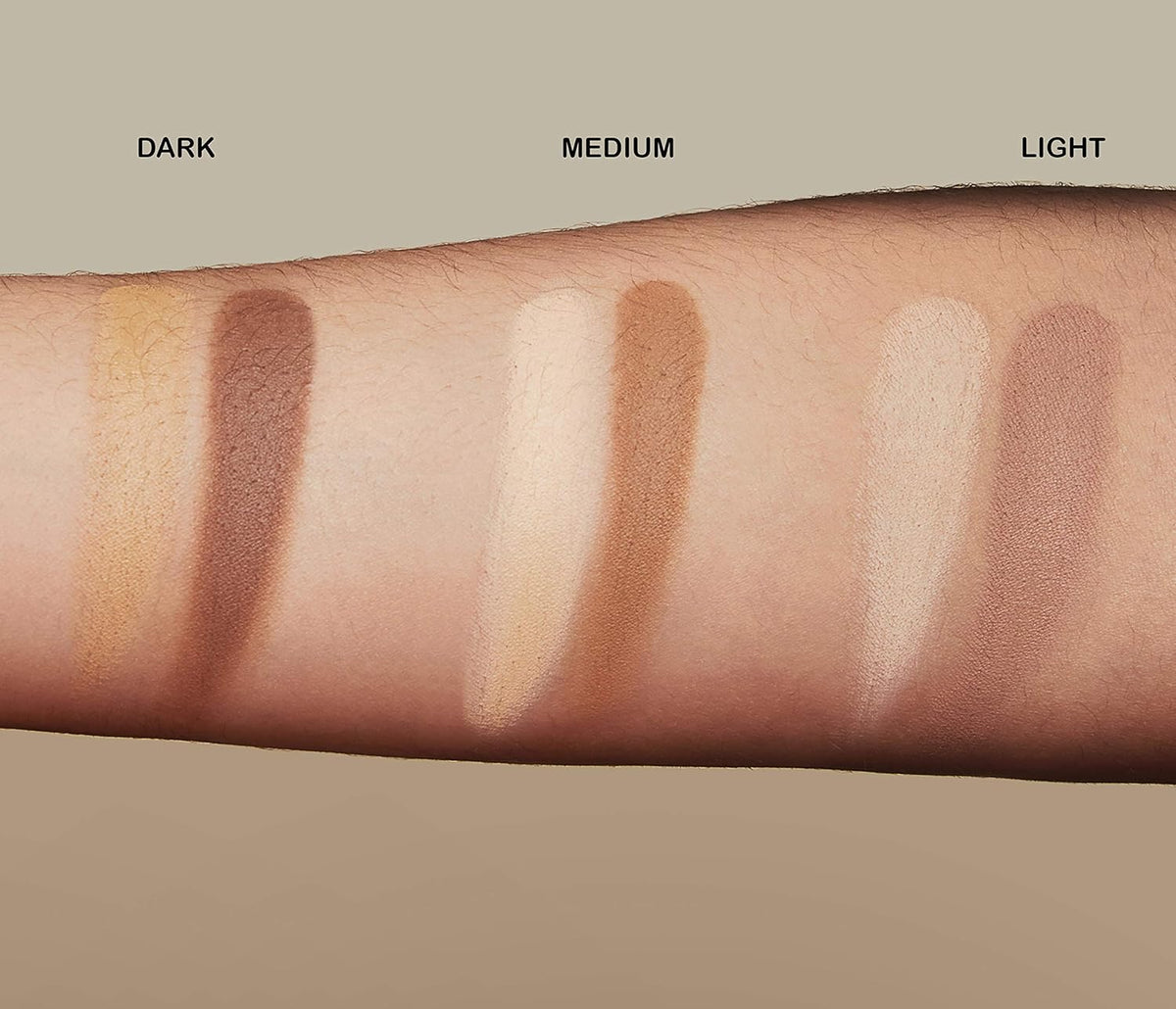 Jecca Blac Sculpt and Soften Contour Palette, Creamy Formula with Natural Finish, Medium Coverage, Gender Neutral and LGBTIQA+ Inclusive Make Up, Dark, 12g