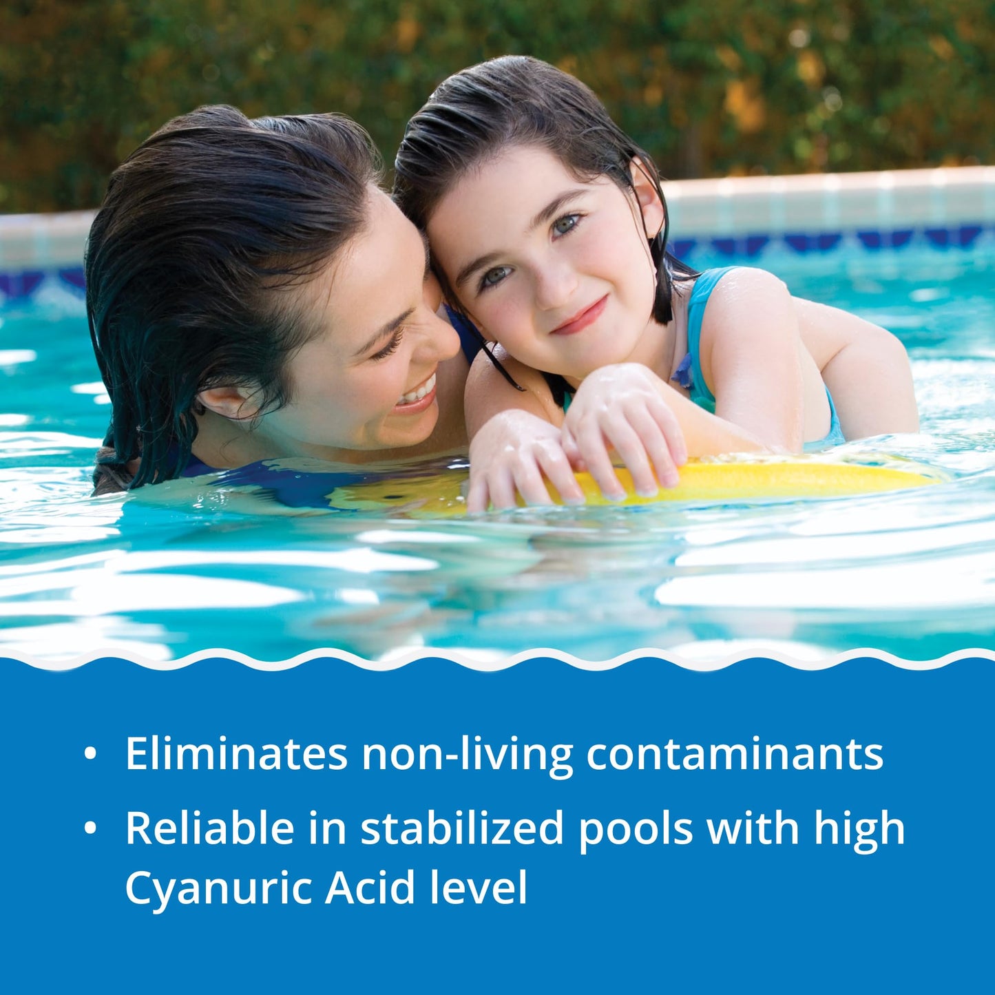 In The Swim Quick Clear Green - Turn Your Pool Water from Green and Cloudy to Sparkling Blue - 2 Pound