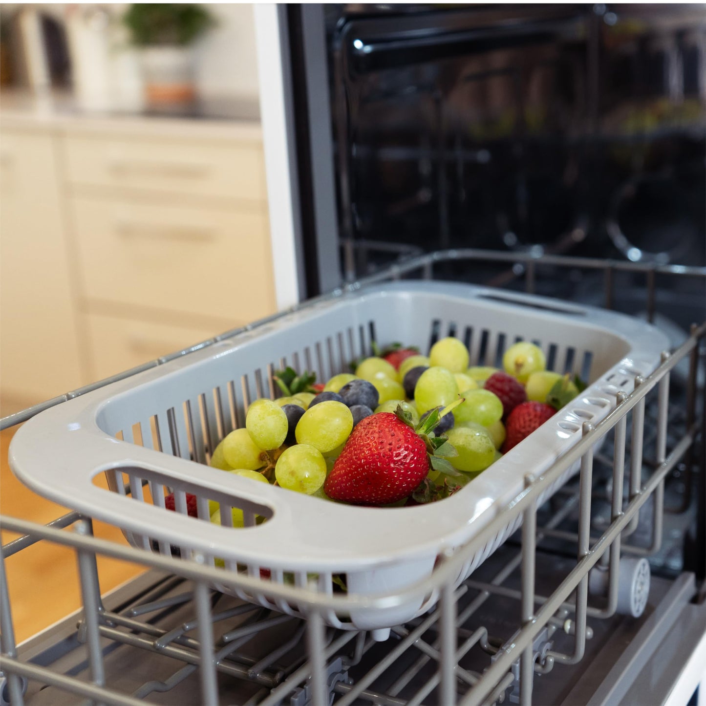 CounterTop Dishwasher Capsule - Compact Dishwasher - 10 Programmes, Touch Control, Auto-drying, Baby Care & Fruit Wash, No Plumbing Required - Perfect for Small Apartments, Offices, RVs.