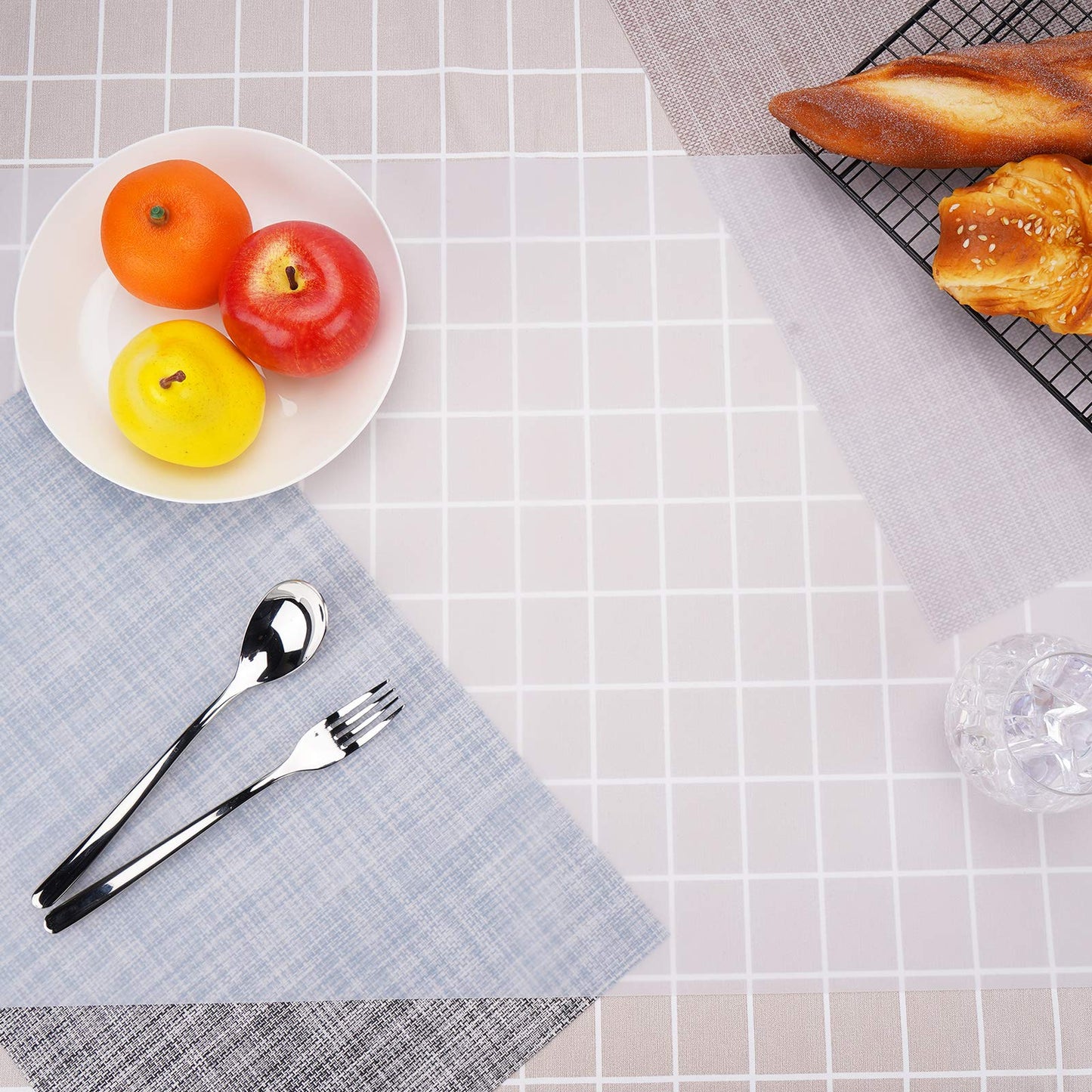 Gartful Silicone Mats for Countertop - Thicker, 28" by 20" Extra Large Multipurpose Mat, Counter Table Protector, Desk Saver Pad, Placemat Nonstick Nonskid Heat-Resistant Pad, Translucent