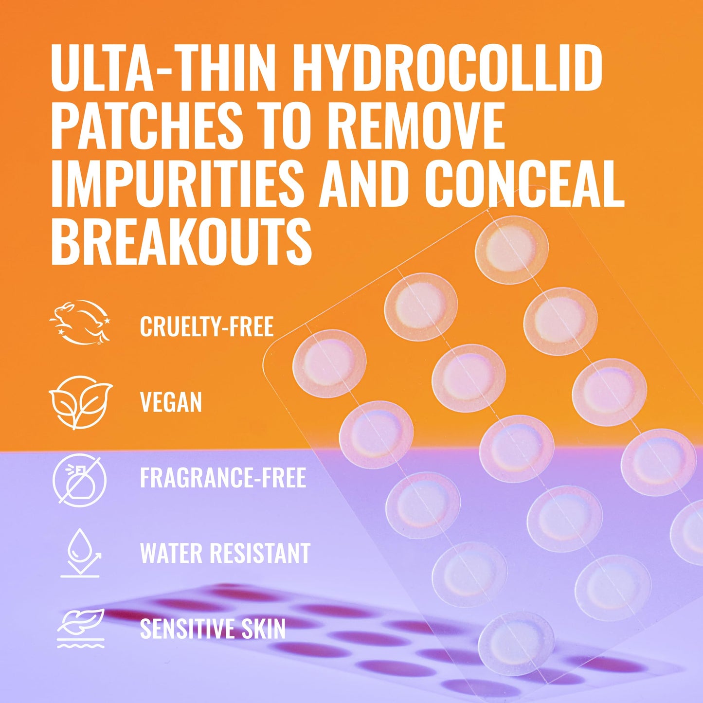 Good Molecules Pimple Patches Pack 2 – 120 Patches (60 × 2 Pack) | Ultra-Thin Hydrocolloid Acne Patches to Conceal Breakouts, Blackheads & Blemishes