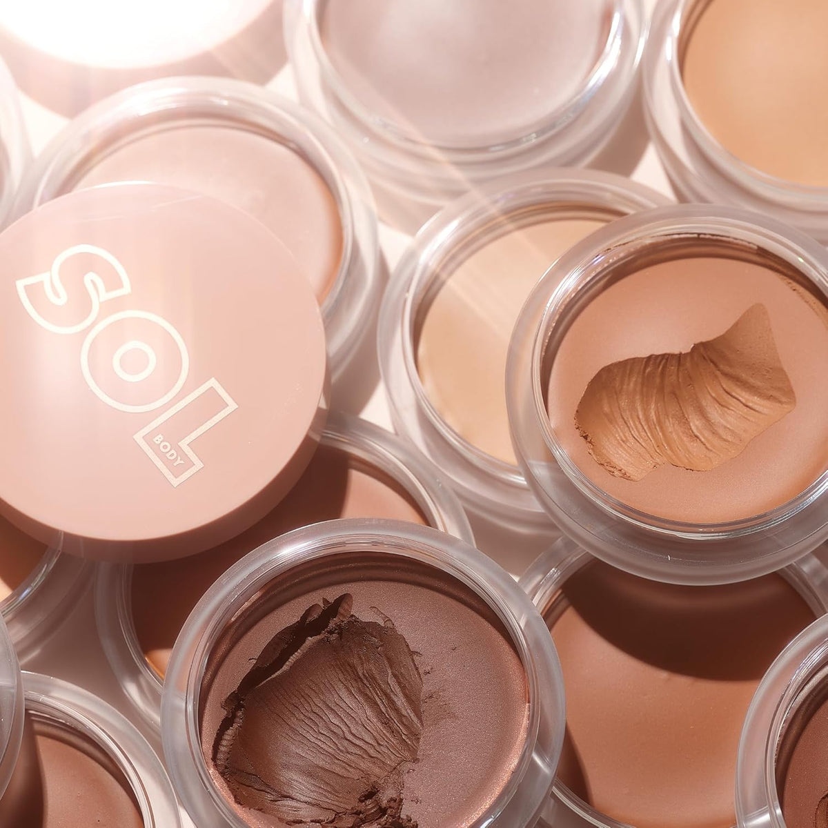 ColourPop SOL Face & Body Bronzing Balm Makeup Bronzer - Vegan, Cream Bronzer for a Natural Glow, Blurring Finish & Buildable Coverage - Glowy Summer Makeup - Deep (1.1 oz)