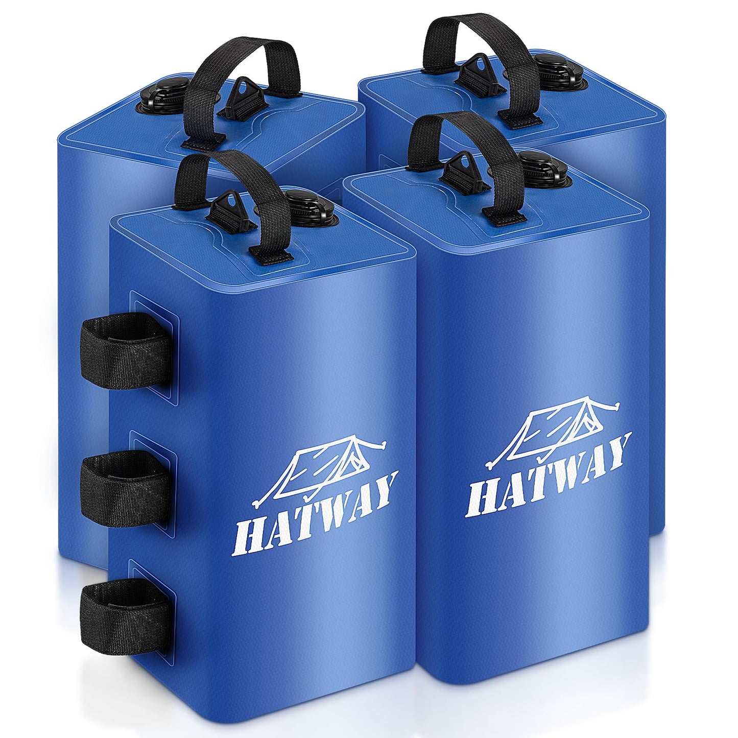 Hatway Canopy Water Weight Bag,88 LBS Water Tent Weights Set of 4 Leg Weights for Pop Up Canopy,Gazebo,Canopies,Tent-4 * 10L-Blue