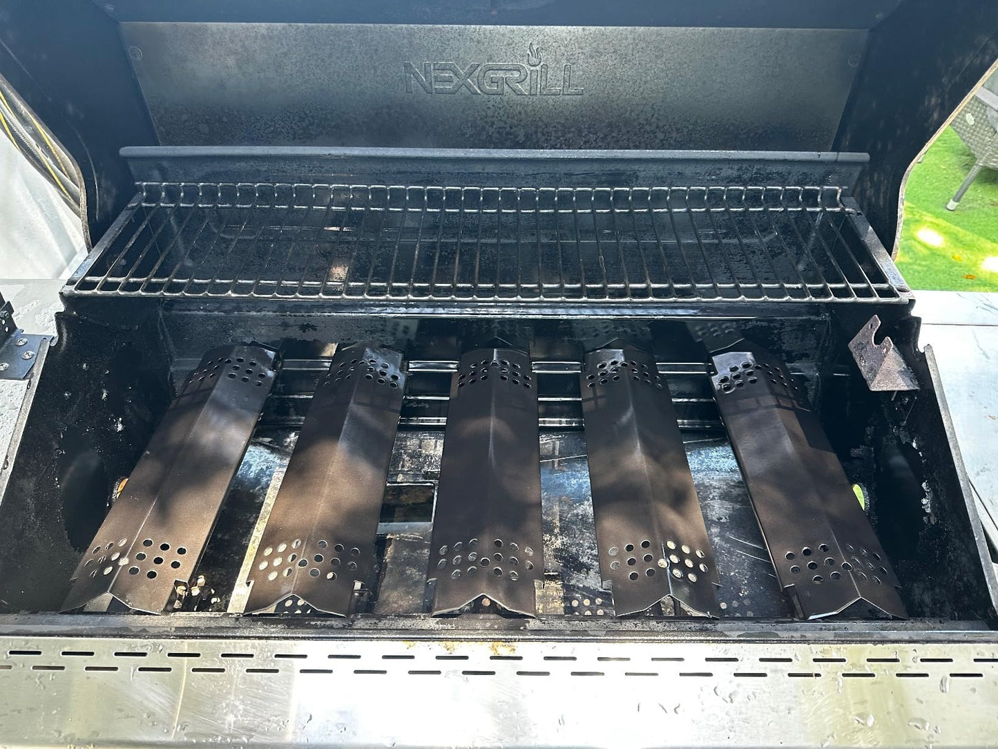 Grill Heat Plates, Replacement Parts for Home Depot Nexgrill 720-0830H, 5 Burner 720-0888, 720-0888N, 720-0882A, 720-0882S, 6 Burner 720-0896B, 720-0898 Gas Grill