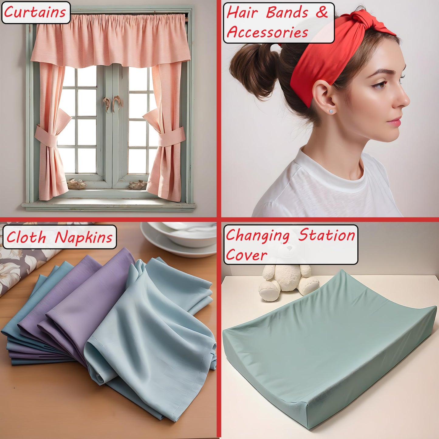 Barcelonetta | Poly Cotton Fabric for Sewing | Broadcloth Fabric | by The Yard | 60" Wide Roll | Lightweight, Breathable | Lining, Home Textile, Skirts, Tote Bags (Khaki, 3 Yard)