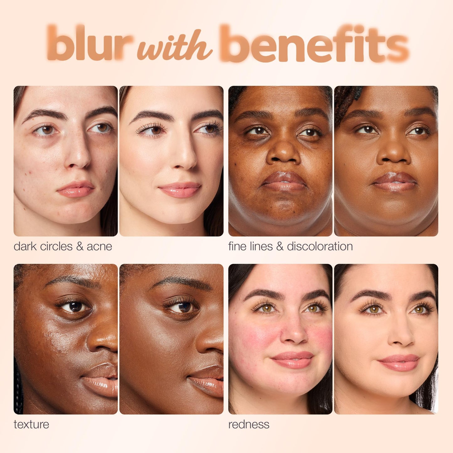 tarte BB blur tinted moisturizer Broad Spectrum SPF 30 – Medium Buildable Coverage with Natural Lightweight Matte Finish, Vegan & Cruelty-Free, full size, deep