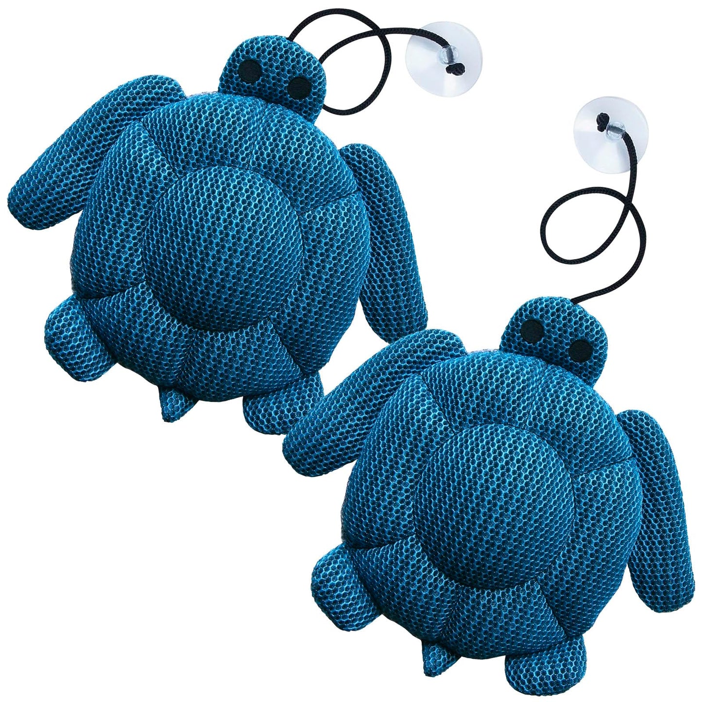 MAXDORIA Hot Tub Scum Absorber, 2 Pack Hot Tub Accessories for Adults, Turtle Hot Tub Sponge Scum Cleaner Gifts for Spa, Reusable Oil Absorbing Scumbug Remover Keeps Water Clean
