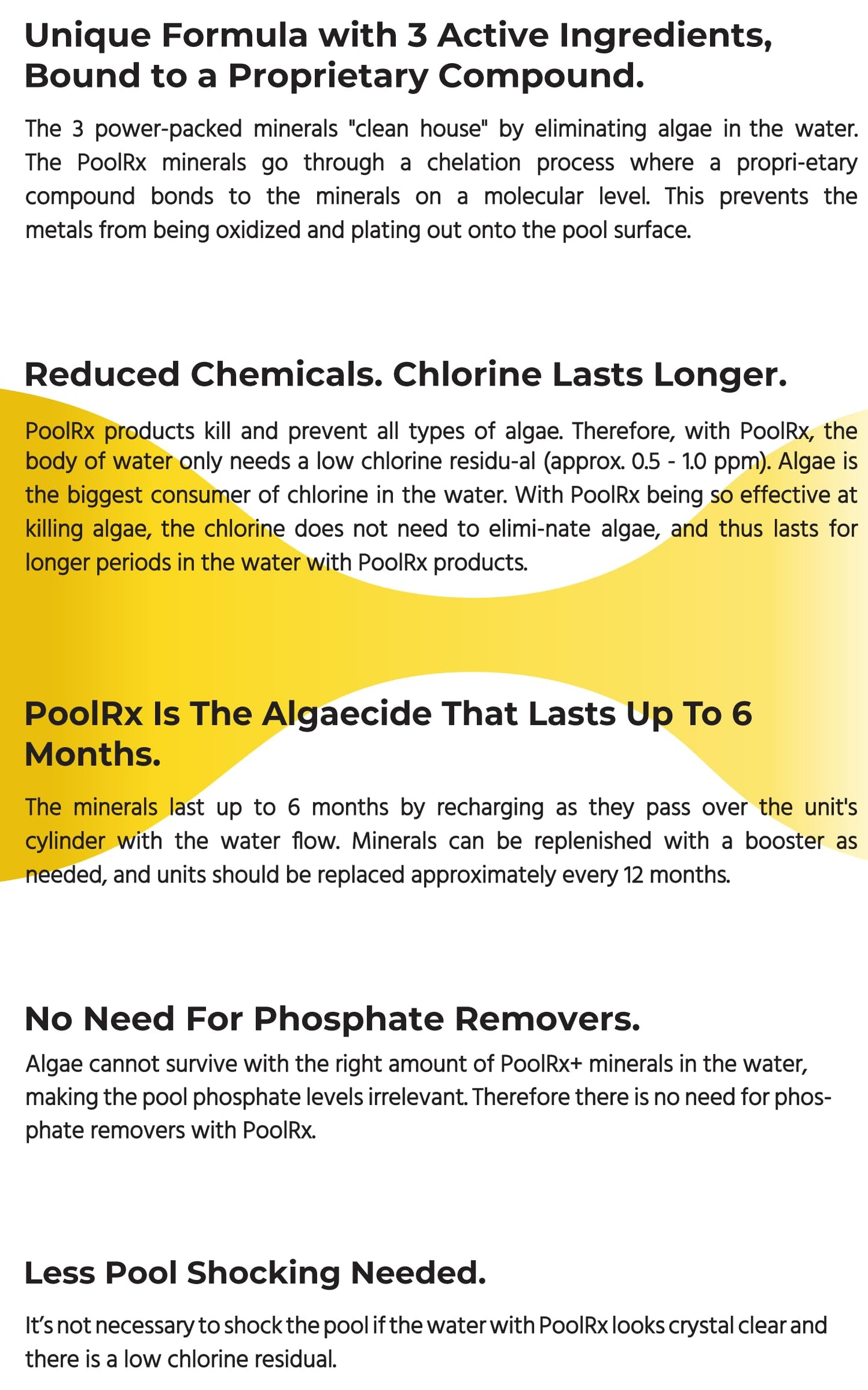 PoolRX+ spa Unit 400-1,000 gallons