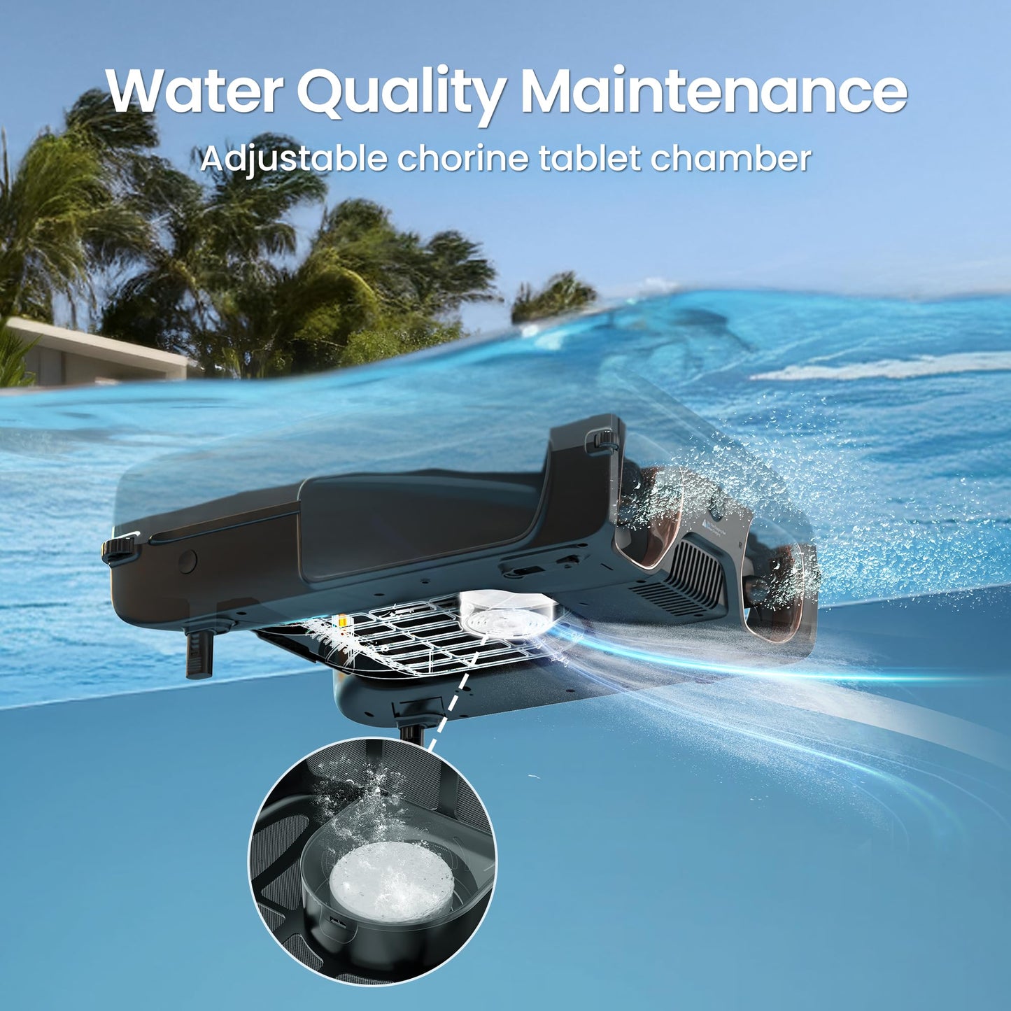 (2026 New) AIPER Experts Duo: Scuba V3 & Surfer S2, 360° Top-to-Bottom Cleaning, 7 Day Hands-Free Care, 10x Faster Pool Cleaning with AI Patrol, Smart Parking & Water Quality Maintenance