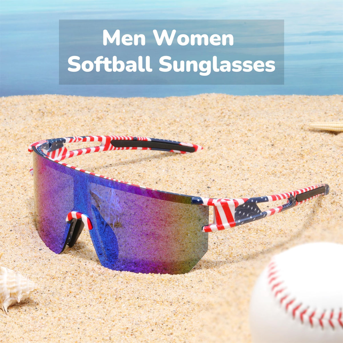 BUYAGE 3PACK Sports Sunglasses for Men Women Youth Baseball Softball 80s Sunglasses for Boys Girls 8-16 Cycling Glasses