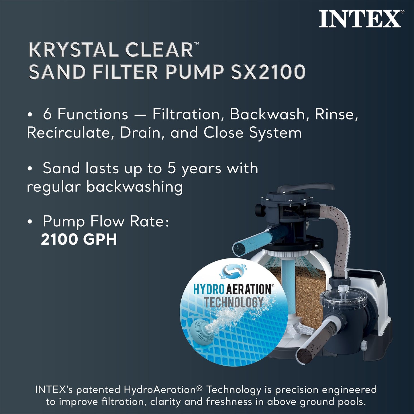 INTEX 26329EH Ultra XTR 18ft x 52in Above Ground Swimming Pool Set with Sand Filter Pump and Cleaning Maintenance Kit