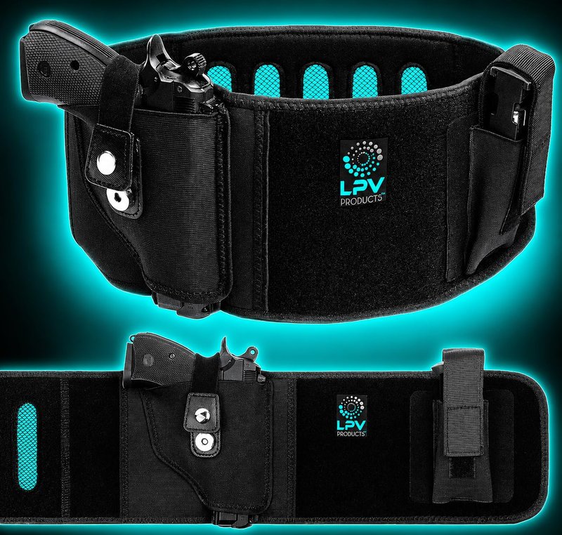Award-Winning Belly Band Holster for Deep Concealment | Magnet Retention for 99% of Handguns | Military-Grade Durability & Closure, Extra-Wide Comfort Band | 40% Faster Draws, Trusted by Pros & Vets