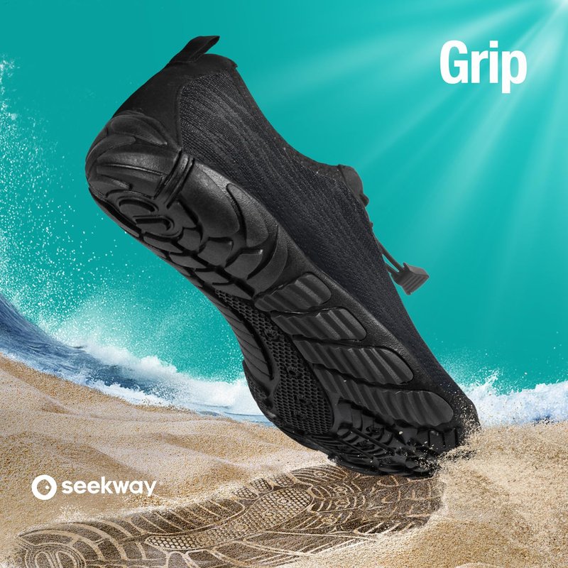 SEEKWAY Water Shoes Men Women Adult Quick-Dry Aqua Sock Barefoot for Beach Swim River Pool Lake Hiking Kayaking Surfing
