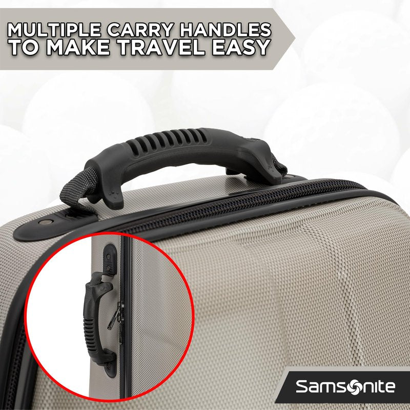 Samsonite Tour Deluxe Golf Hard Case Golf Travel Bag, Lightweight & Durable ABS Shell, 360 Degree Multi-Directional Wheels