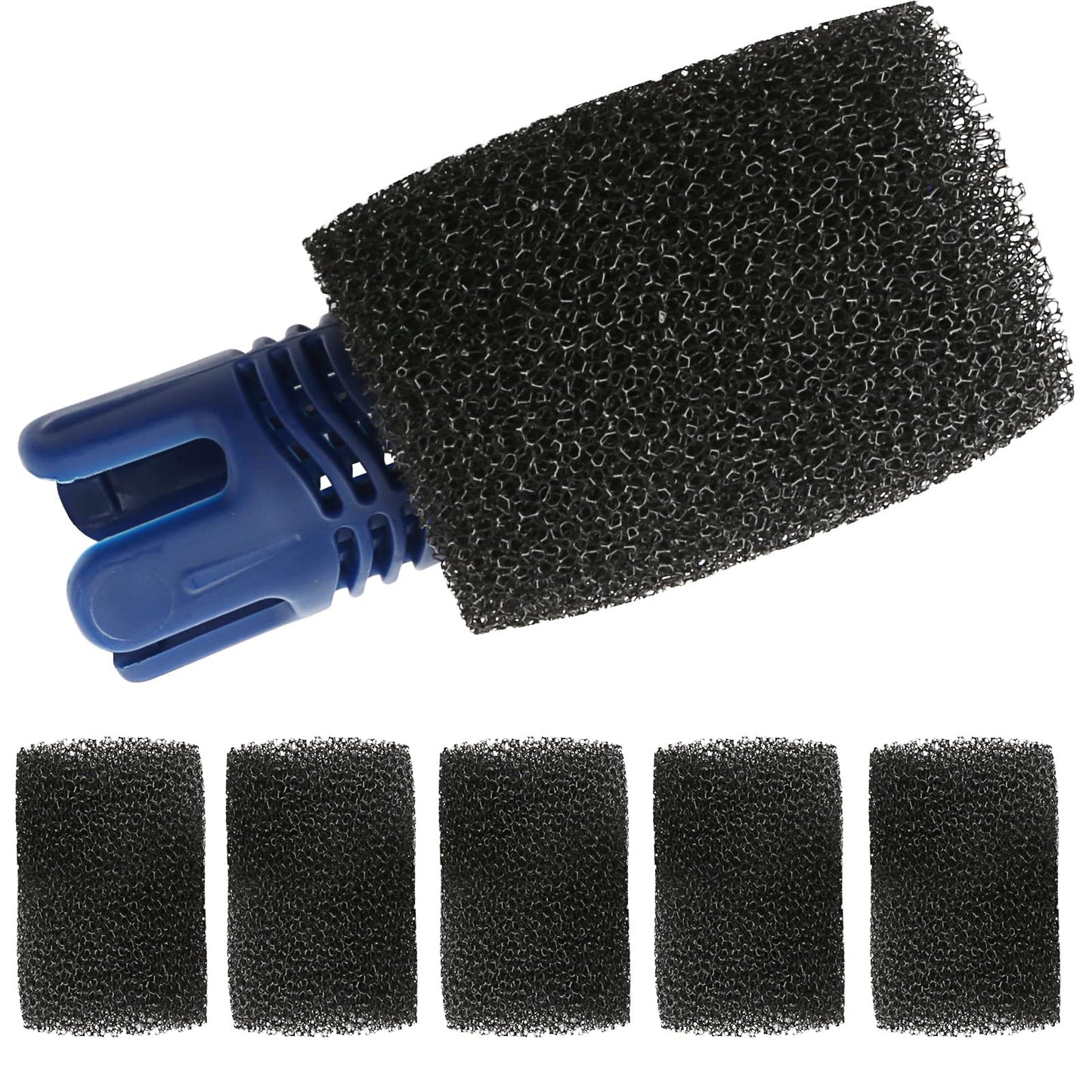 TOMLEND Tail Sweep Pro with Scrubber, Tail Sweep Pro TSP10S Replacement for Polaris 280, 380, 360, 3900 Sport, 180, 1 Tail Sweep Pro with 6 Foam Scrubber for Polaris Pool Cleaner Parts