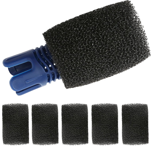 TOMLEND Tail Sweep Pro with Scrubber, Tail Sweep Pro TSP10S Replacement for Polaris 280, 380, 360, 3900 Sport, 180, 1 Tail Sweep Pro with 6 Foam Scrubber for Polaris Pool Cleaner Parts