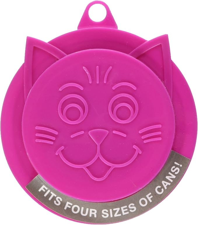 Petmate Kitty Kaps Pet Food Can Topper (Colors May Vary)