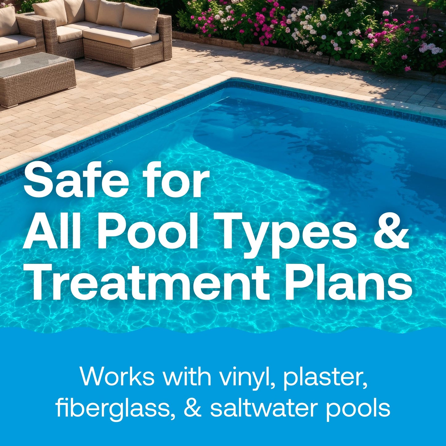 HTH 87322 Phosphate Remover Swimming Pool Chemical, 1 qt