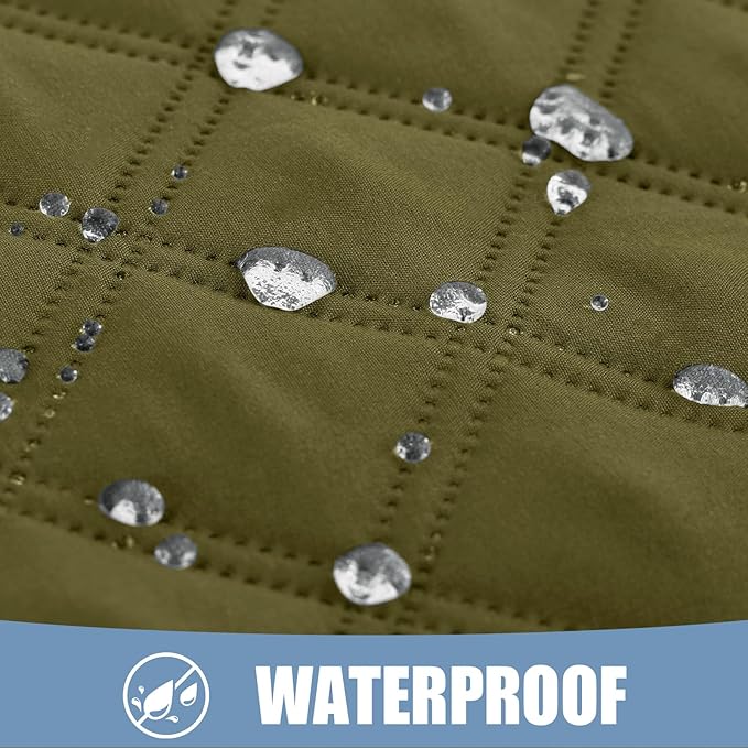 Smiry Waterproof Dog Bed Cover Pet Blanket, Soft Washable Dog Blanket for Furniture Bed Couch Sofa Reversible, Checkered (82"x82", Green/Navy)