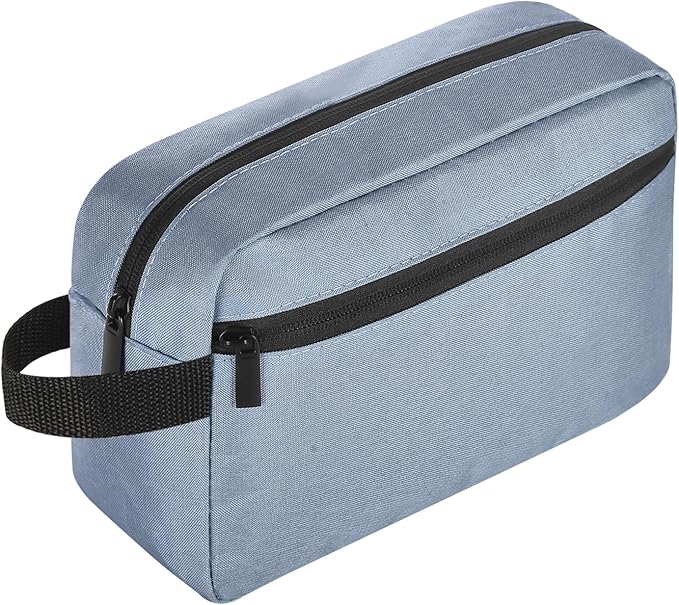 Travel Toiletry bag Toiletry bag for women men Hanging Cosmetic bag Travel accessories for Women Men (Blue)