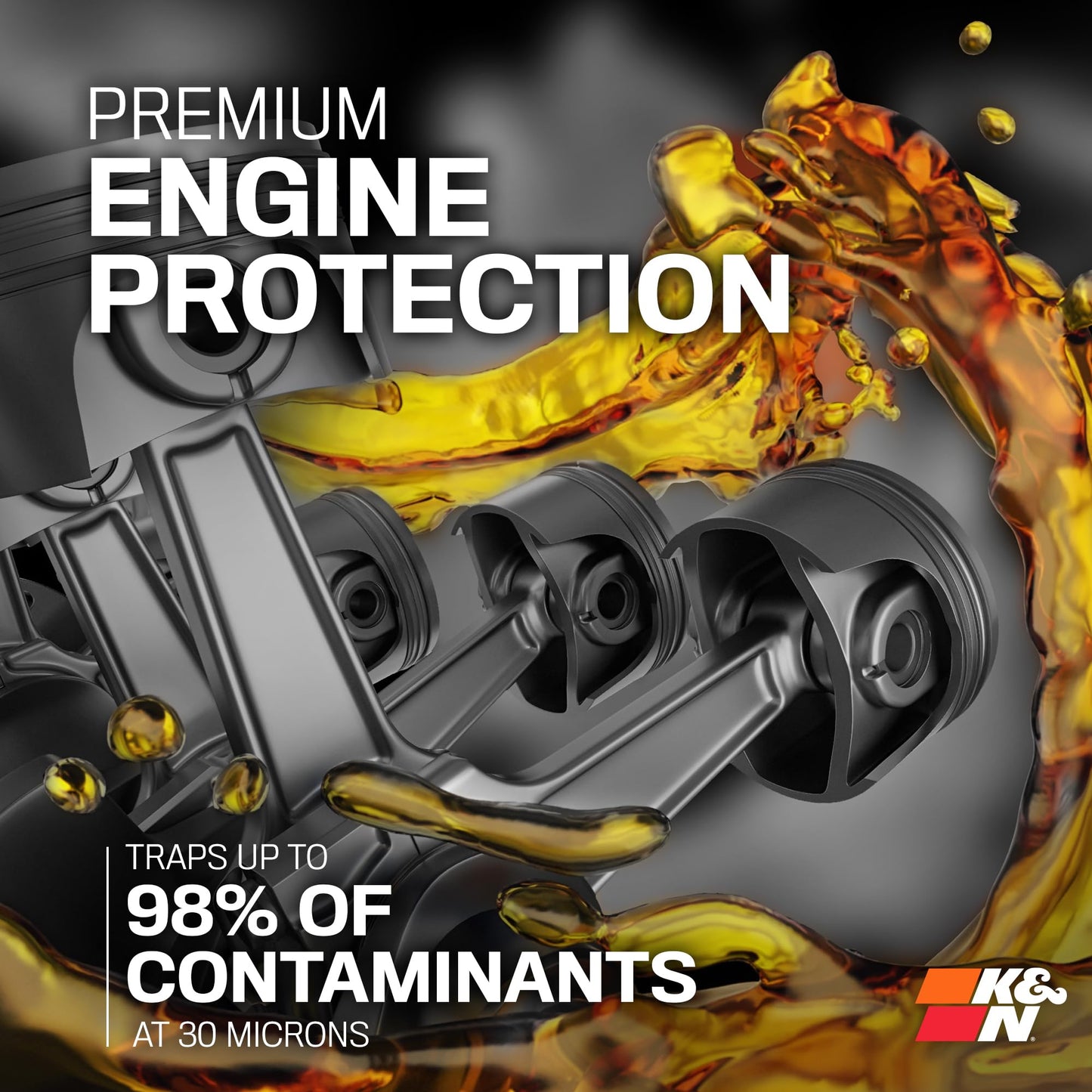 K&N Premium Oil Filter: 20,000 Mile Engine Protection with Wrench Off Nut: Compatible with Select 2006-2022 ALFA ROMEO/BUICK/CHEVROLET/DODGE Vehicle Models (See Description for Select Models),HP-1017