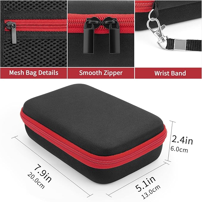 Yinke Travel Storage Case for Philips Norelco Multigroom Series 3000/5000, MG3740/40, MG5910/49 - Protective Organizer for Beard Trimmer, Attachments, Face & Ear Hair Trimmer, and Hair Clipper Shaver