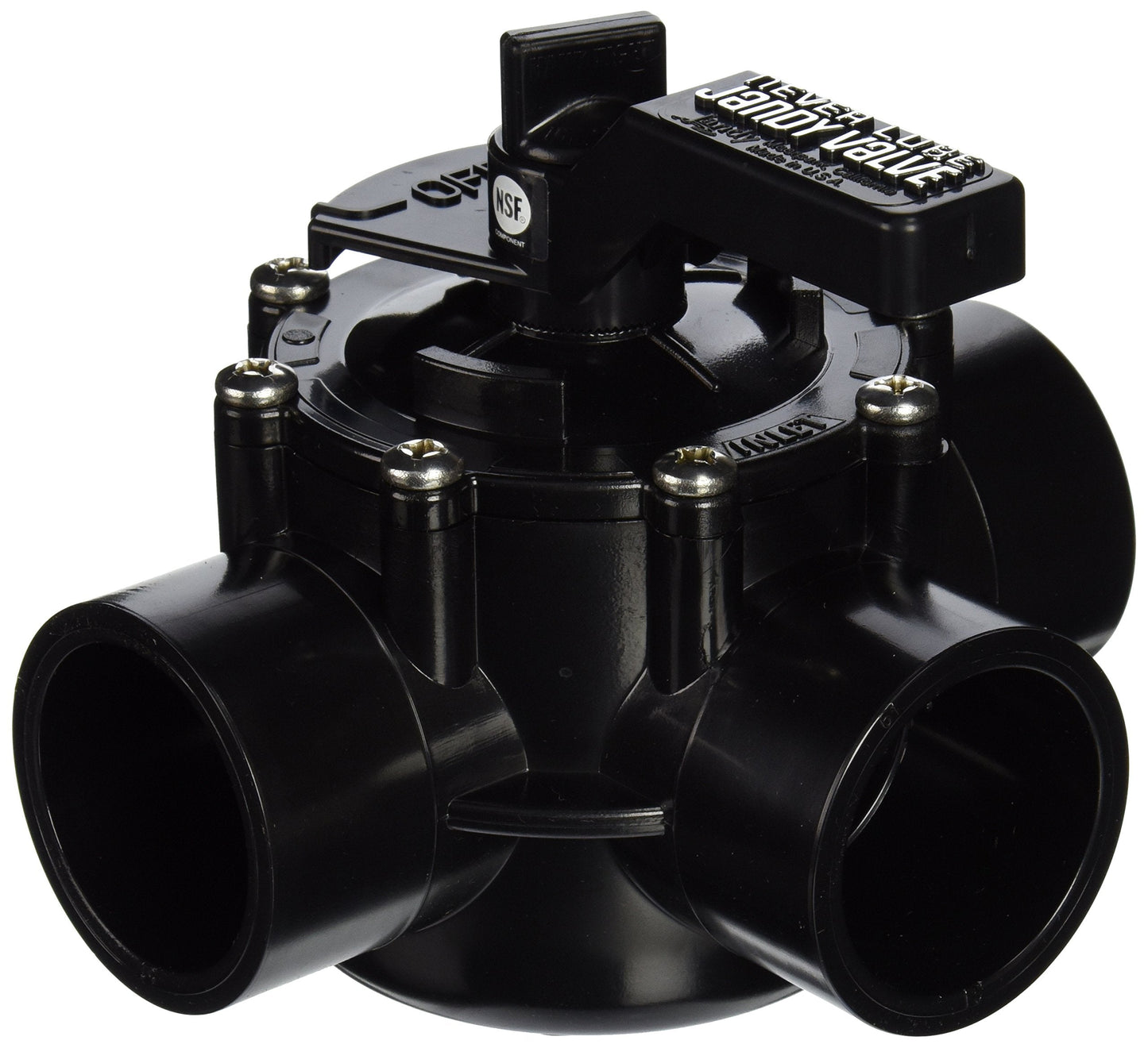 Jandy Genuine Parts Neverlube 1.5" - 2", Positive Seal 3 Port Valve, 4715