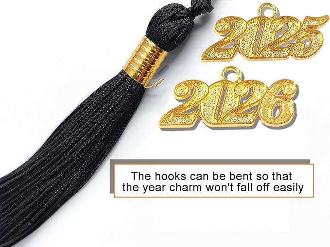 GradPlaza Matte Graduation Cap 2025 and 2026 Tassel Adult Graduation hat for High School College