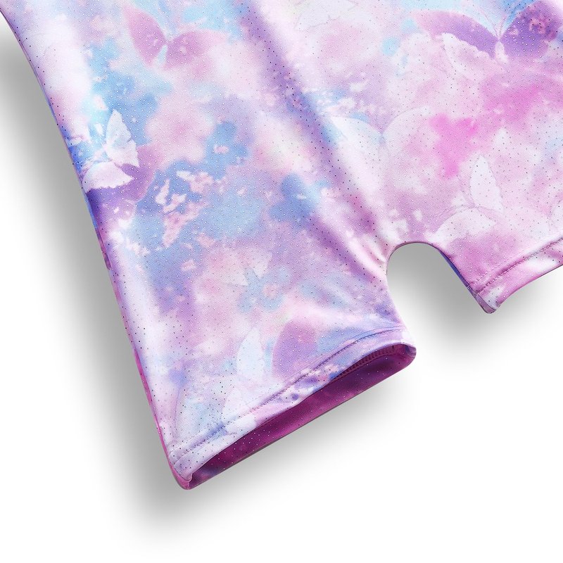 YDMZX Girls Gymnastics Leotard with Built-in Shorts – Sparkly, Durable No-See-Through Fabric, 4-Way Stretch