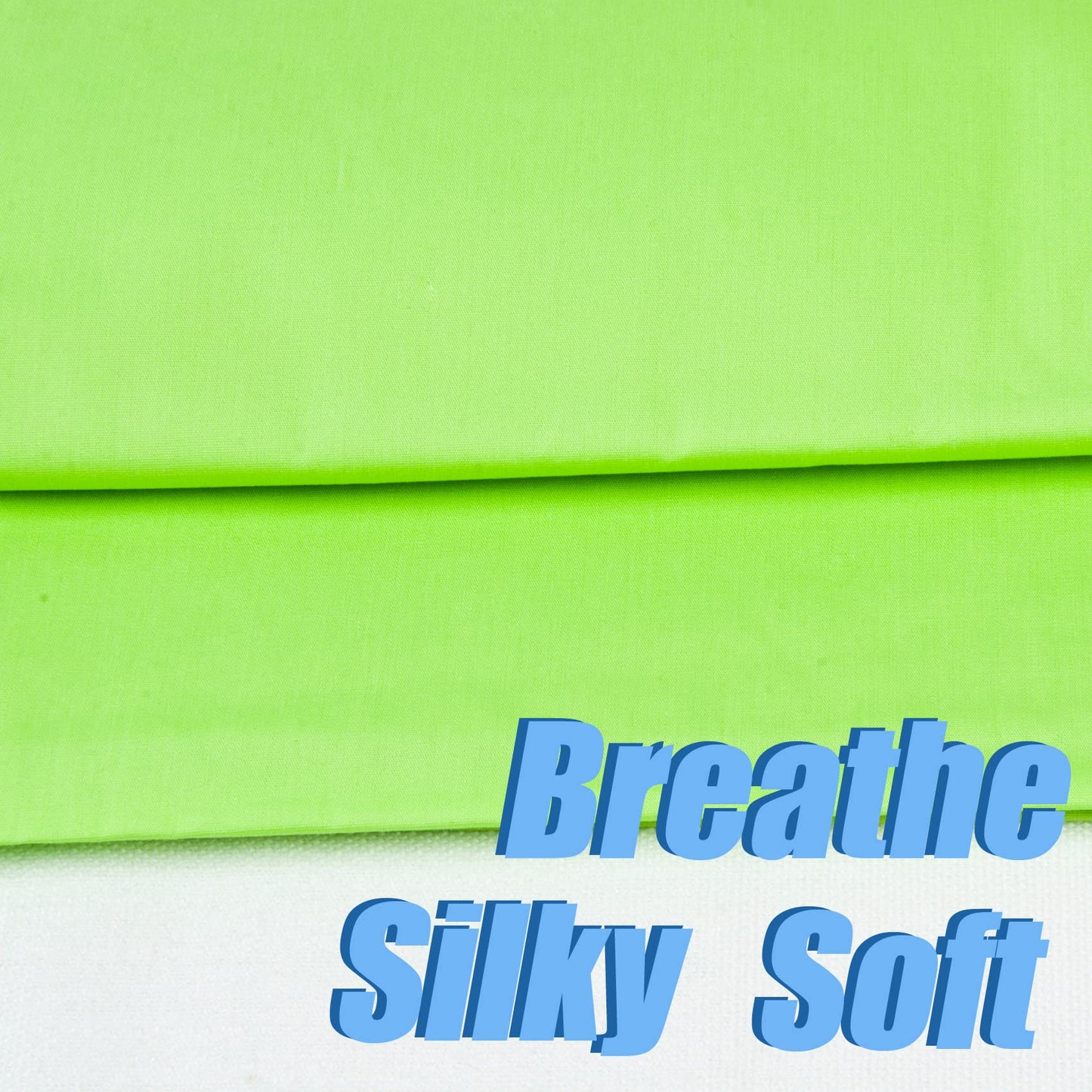 5 Yard Parrot Green Cotton Fabric, Natural Cotton Poplin Fabric by The Yard, 59 Inches Wide 100% Cotton Fabric, Soft Embroidery Muslin Quilting Material for Sewing Material Apparel Cloth