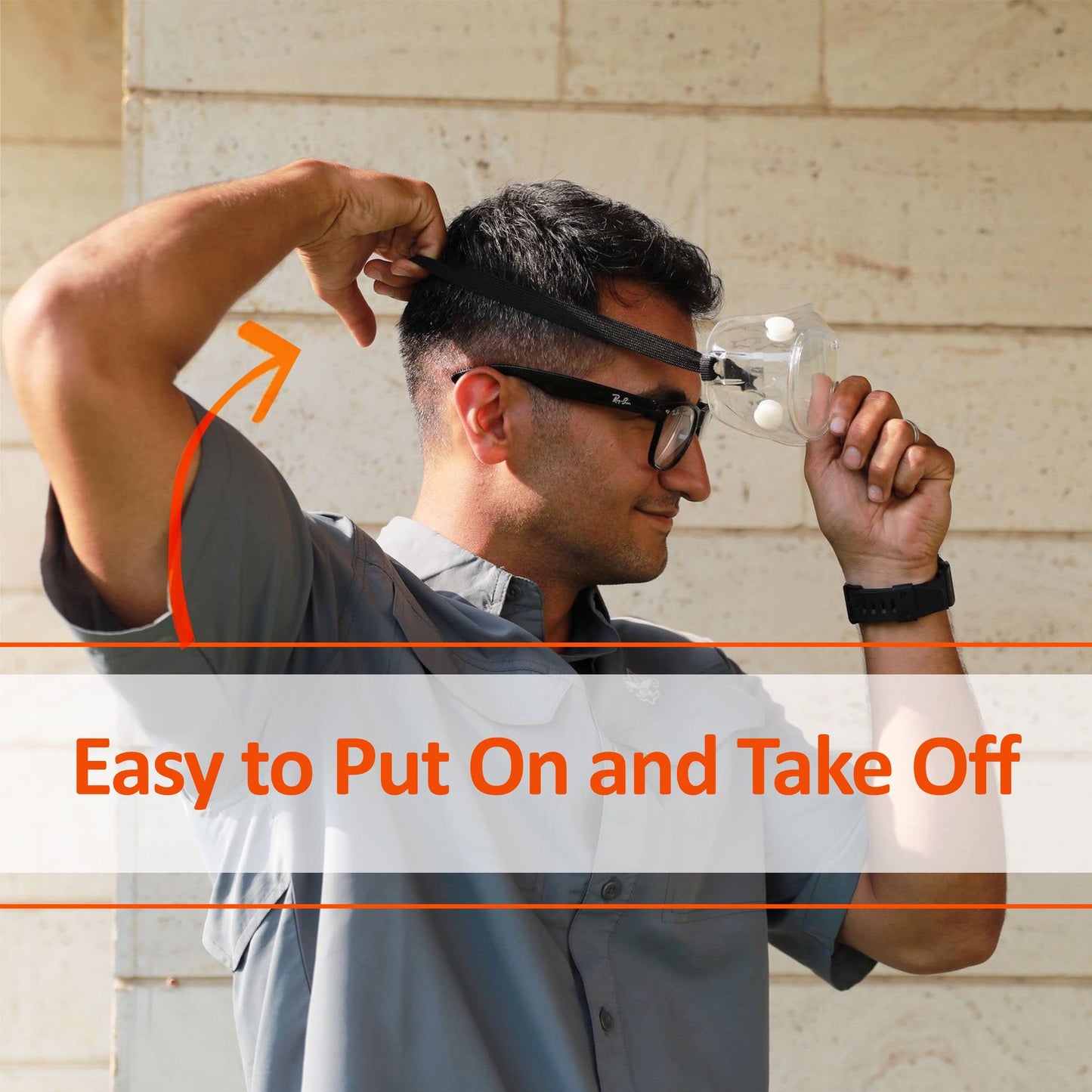 UNCO- Safety Goggles Over Glasses, Protective Goggles, Anti Fog, Work, Safety Glasses Over