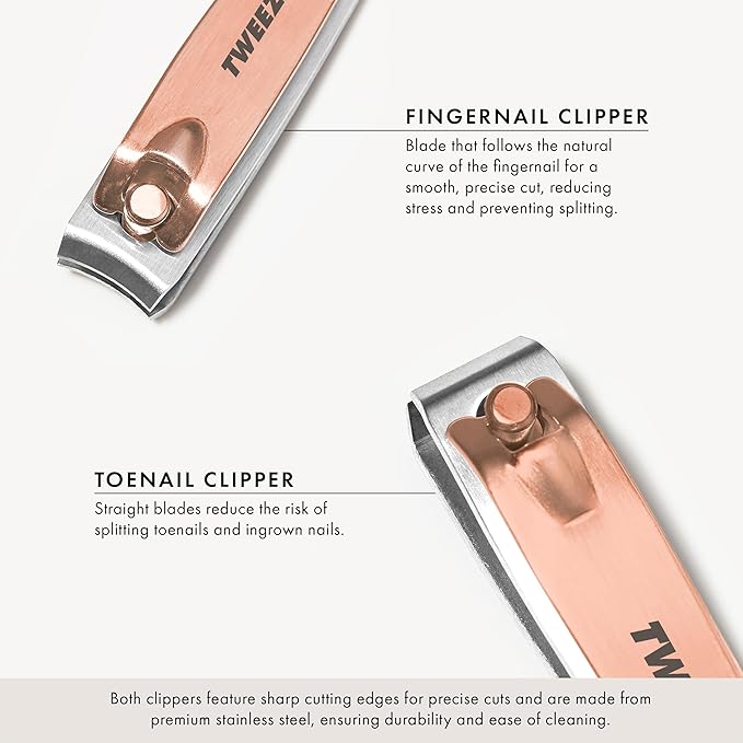 Tweezerman Rose Gold Combo Clipper Set