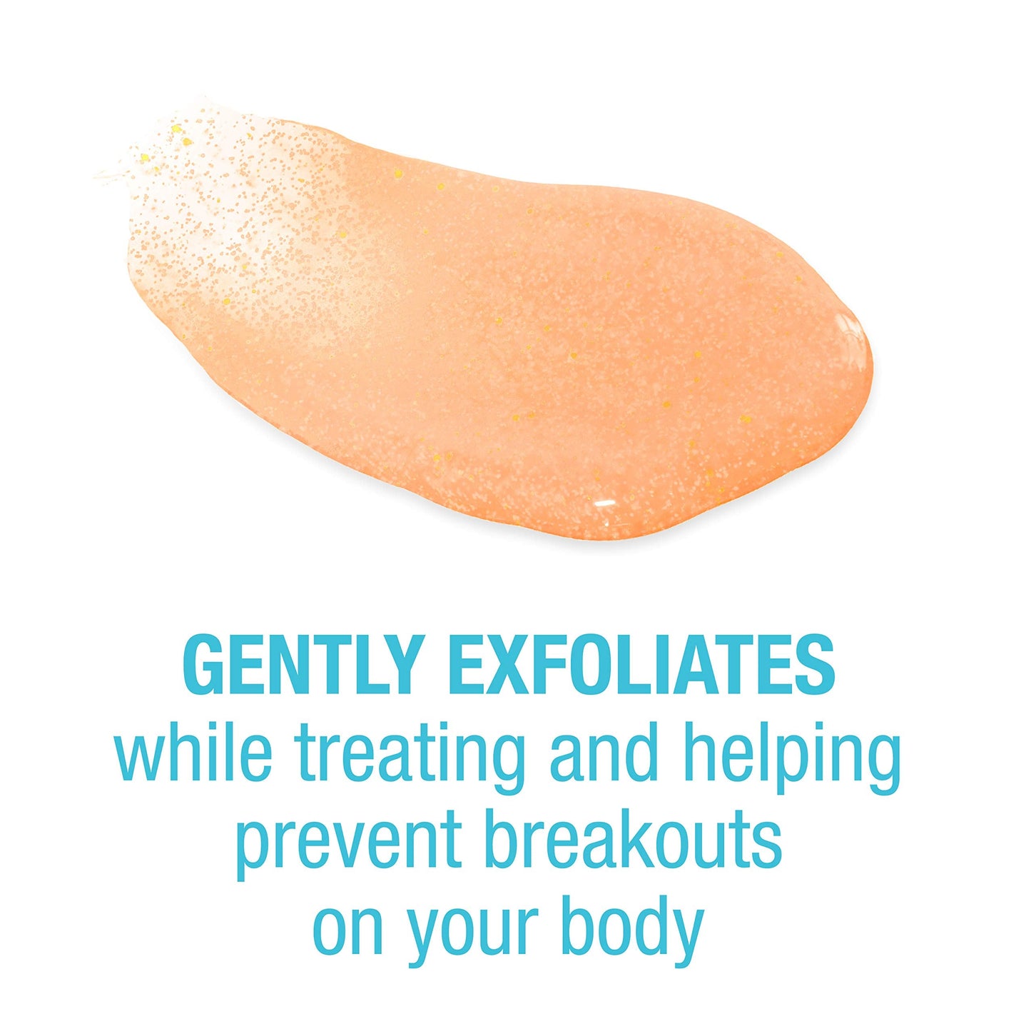 Neutrogena Body Scrub, Oil Free, Acne | With Salicylic Acid | For Back, Chest & Shoulders | 8.5 fl. oz | Pack of 2