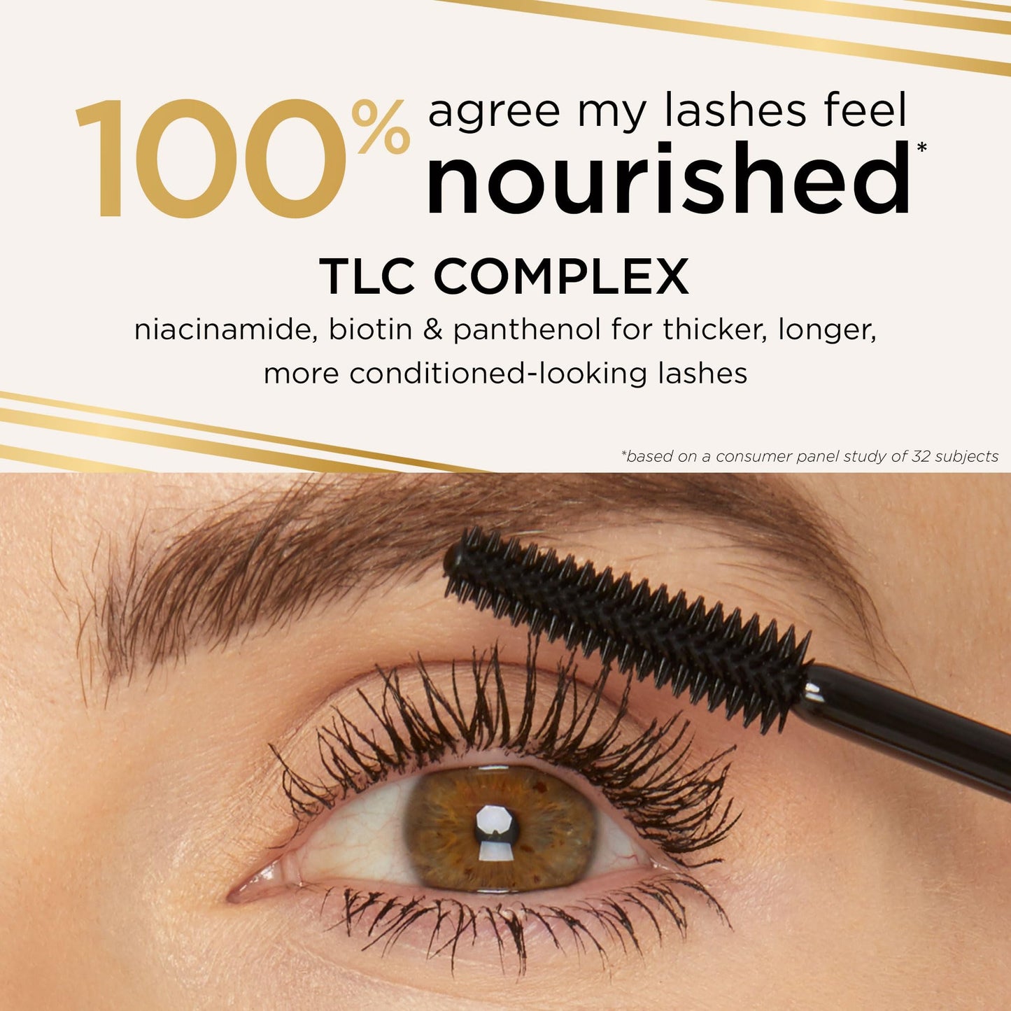 tarte tartelette XL tubing mascara – Lash Extensions in a Tube with Peptide, Extra-Bold Buildable Length & Volume, Smudge-Proof Longwear, Easy-to-Remove, Vegan & Cruelty-Free, full size, black