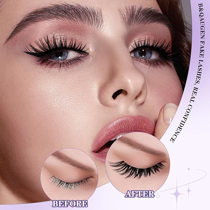 B&Q Flora Lash Clusters B0X,Flaunt Eyelash Clusters 156PCS Comfortable band Cluster Eyelash Extensions,8-18mm Individual Lashes Lightweight D Curl Lash Clusters Soft Eyelashes Wet Look(Flaunt B0X)