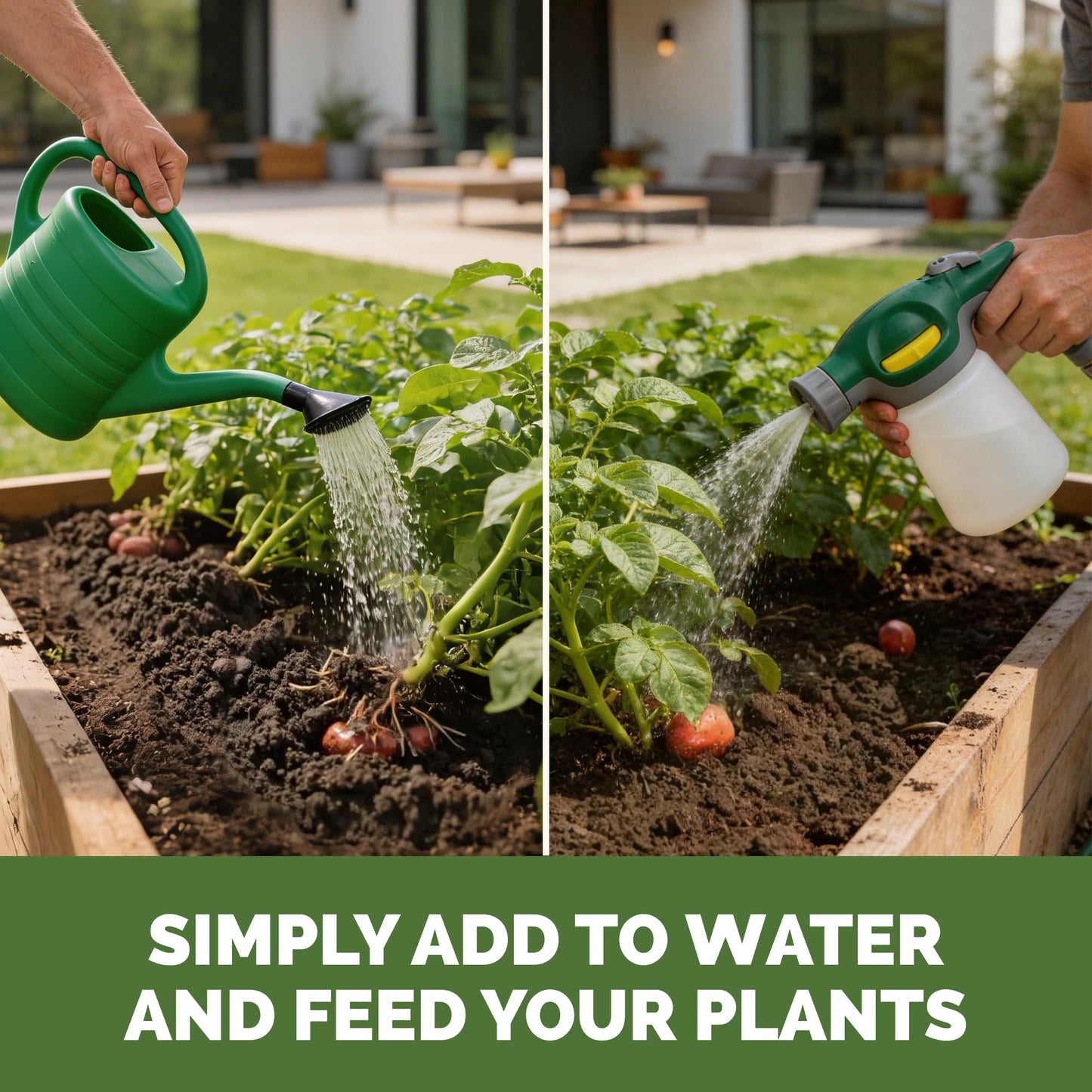 Potato Fertilizer – Liquid Plant Food for Bigger Tubers, Stronger Roots & Vigorous Plant Growth, 32 oz