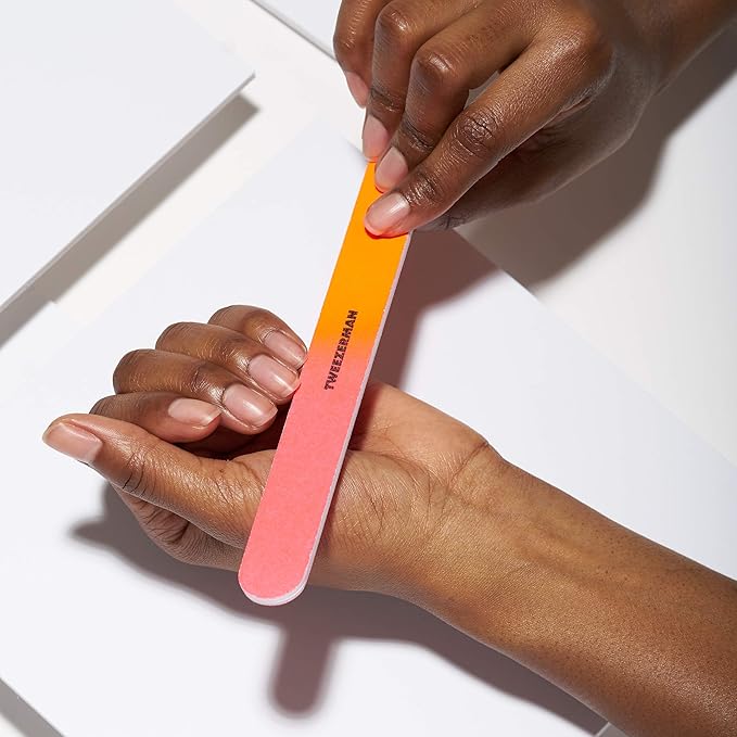 Tweezerman Assorted Neon Hot Nail Files (Pack of 3)